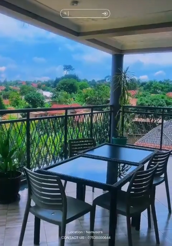 Balcony with panoramic view